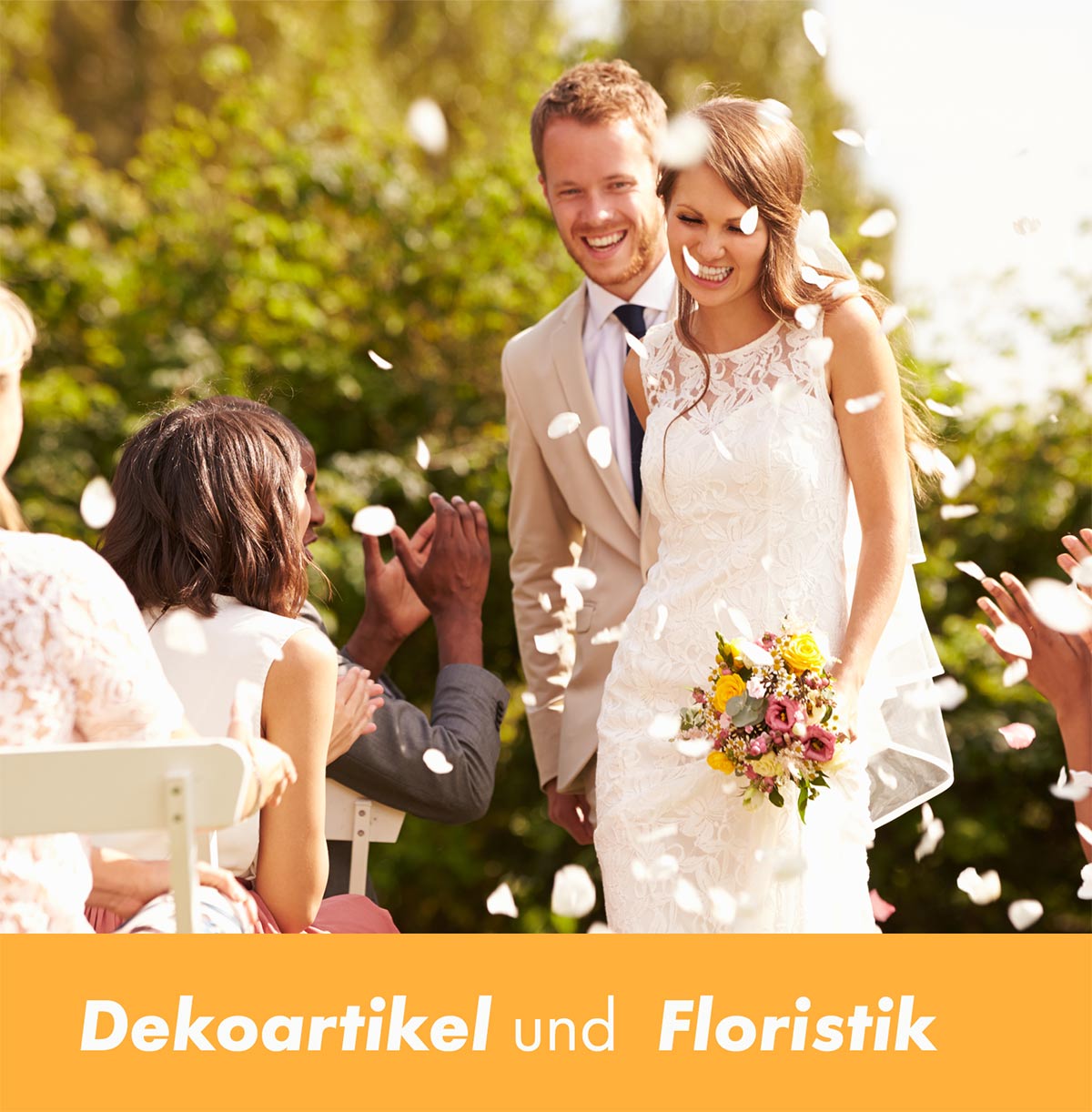 Dekoartikel und Floristik für deine Hochzeit beim Gartencenter Hedden in Westerholt